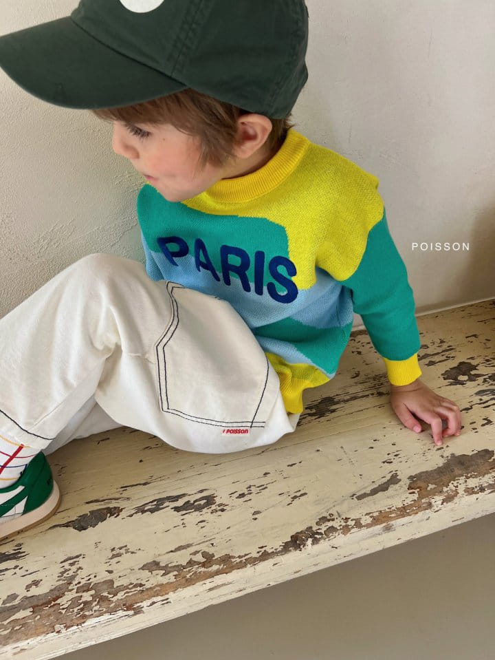 Poisson - Korean Children Fashion - #stylishchildhood - Stitch Pants