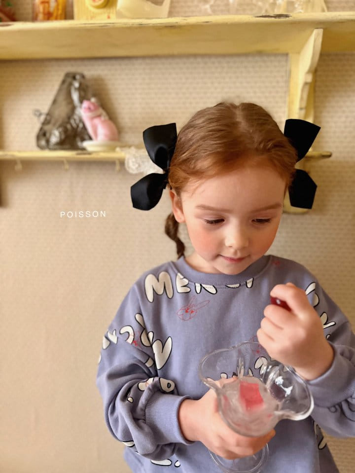 Poisson - Korean Children Fashion - #toddlerclothing - 23 Merci Sweatshirt - 3