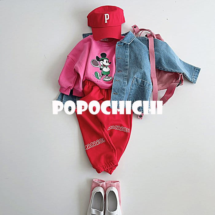 Popochichi - Korean Children Fashion - #Kfashion4kids - Tennis Sweatshirt