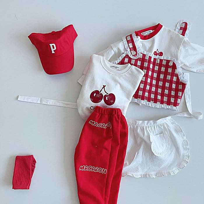 Popochichi - Korean Children Fashion - #prettylittlegirls - Cherry Sweatshirt - 4