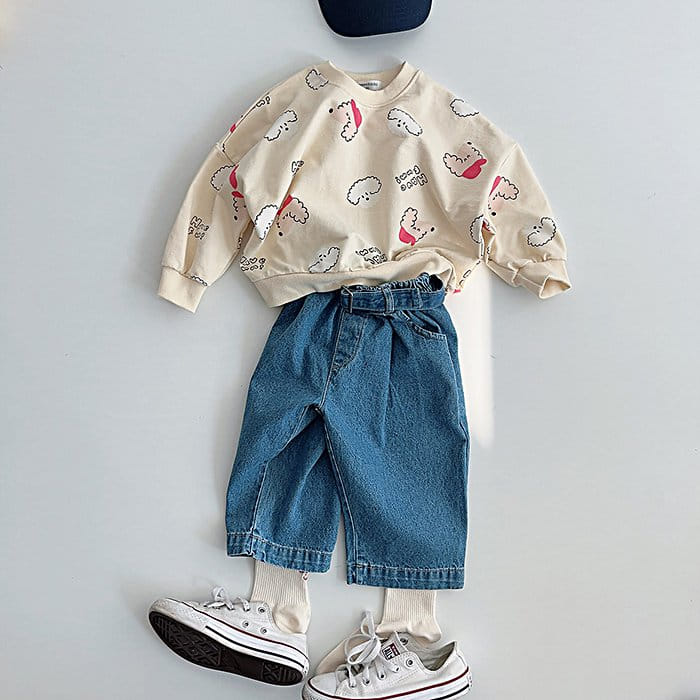 Popochichi - Korean Children Fashion - #discoveringself - Belt Jeans - 5
