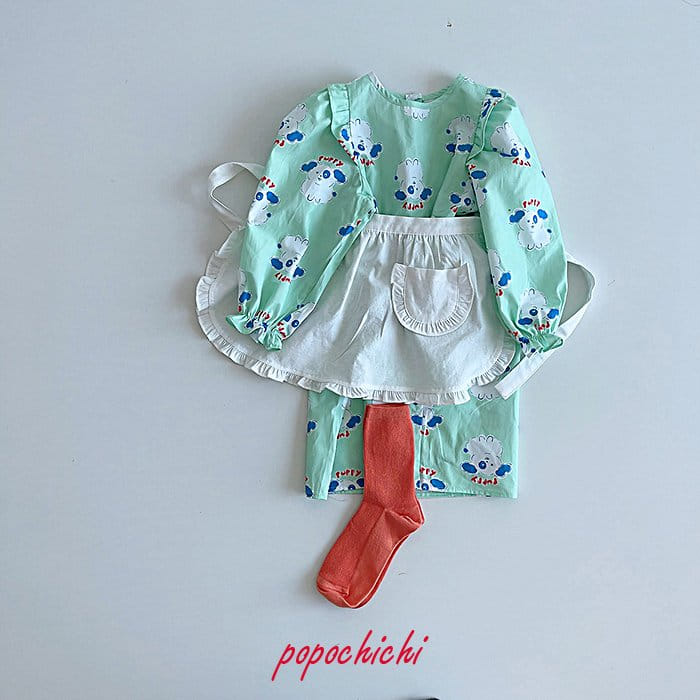 Popochichi - Korean Children Fashion - #discoveringself - Puppy One-piece