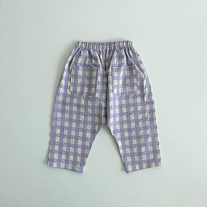 Popochichi - Korean Children Fashion - #fashionkids - Check Pants - 7
