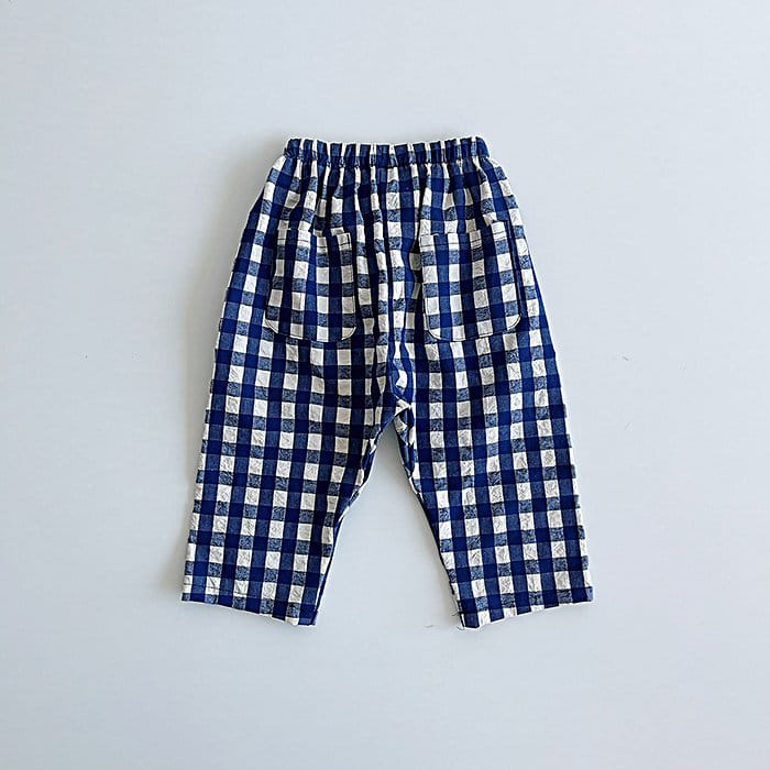 Popochichi - Korean Children Fashion - #kidsstore - Check Pants - 9