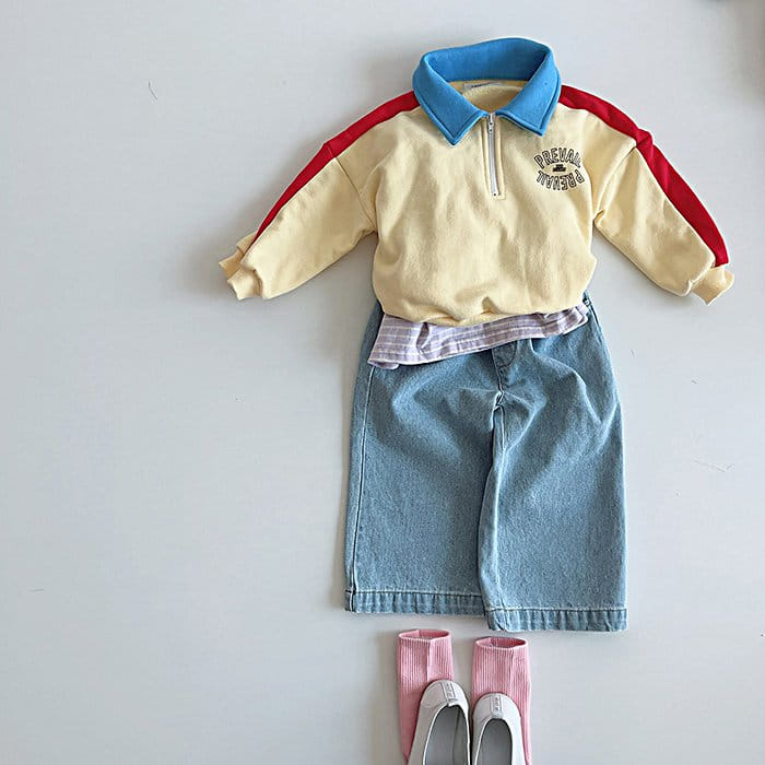 Popochichi - Korean Children Fashion - #magicofchildhood - Pochi Roll-up Jeans - 3