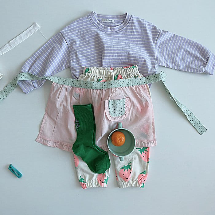 Popochichi - Korean Children Fashion - #stylishchildhood - Kings Berry Pants - 6