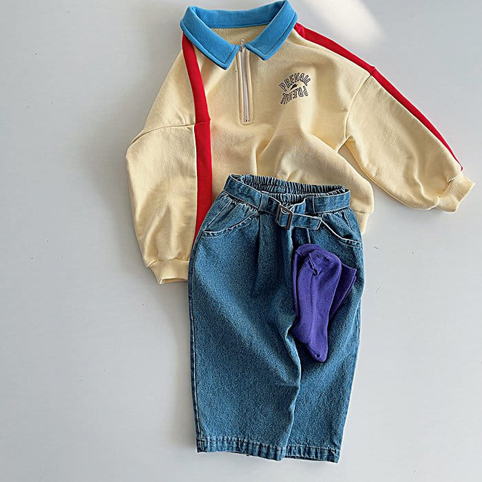 Popochichi - Korean Children Fashion - #todddlerfashion - Three Shot Sweatshirt - 2