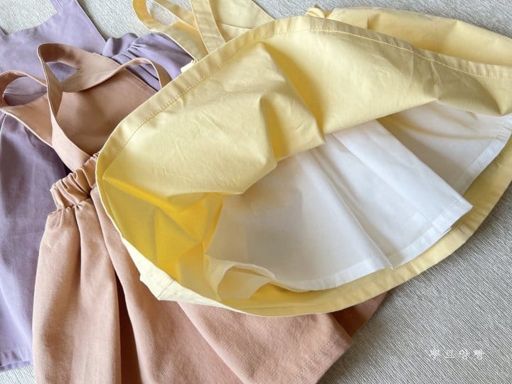 Pourenfant - Korean Children Fashion - #childofig - Shelly Dungarees Skirt - 7