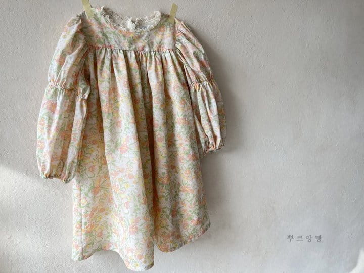 Pourenfant - Korean Children Fashion - #designkidswear - Adri Flower One-piece - 11