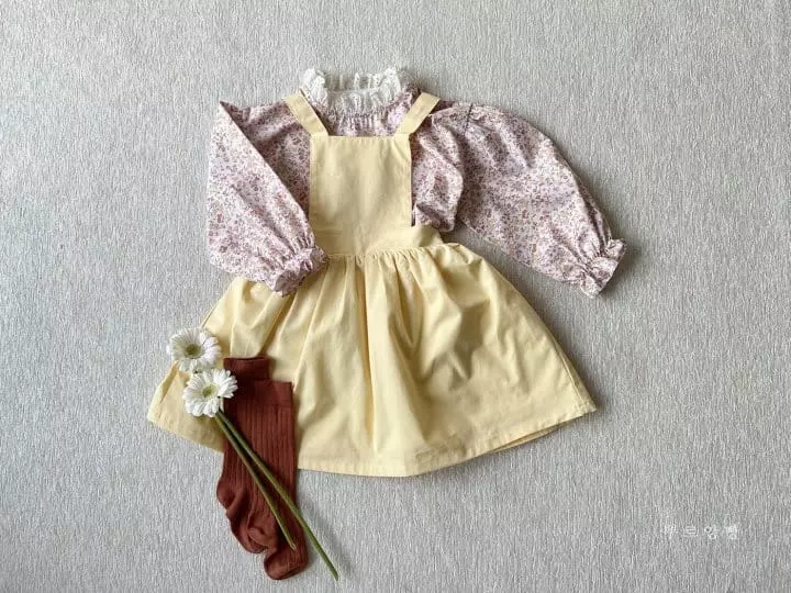Pourenfant - Korean Children Fashion - #designkidswear - Shelly Dungarees Skirt - 10