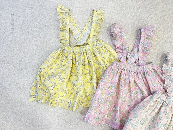 Pourenfant - Korean Children Fashion - #magicofchildhood - Denber Flower Skirt