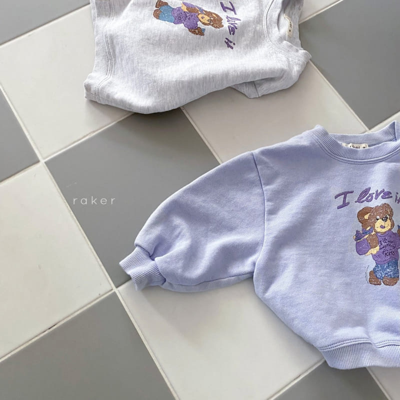 Raker - Korean Children Fashion - #childrensboutique - Candy Bear Stripes Sweatshirt - 2
