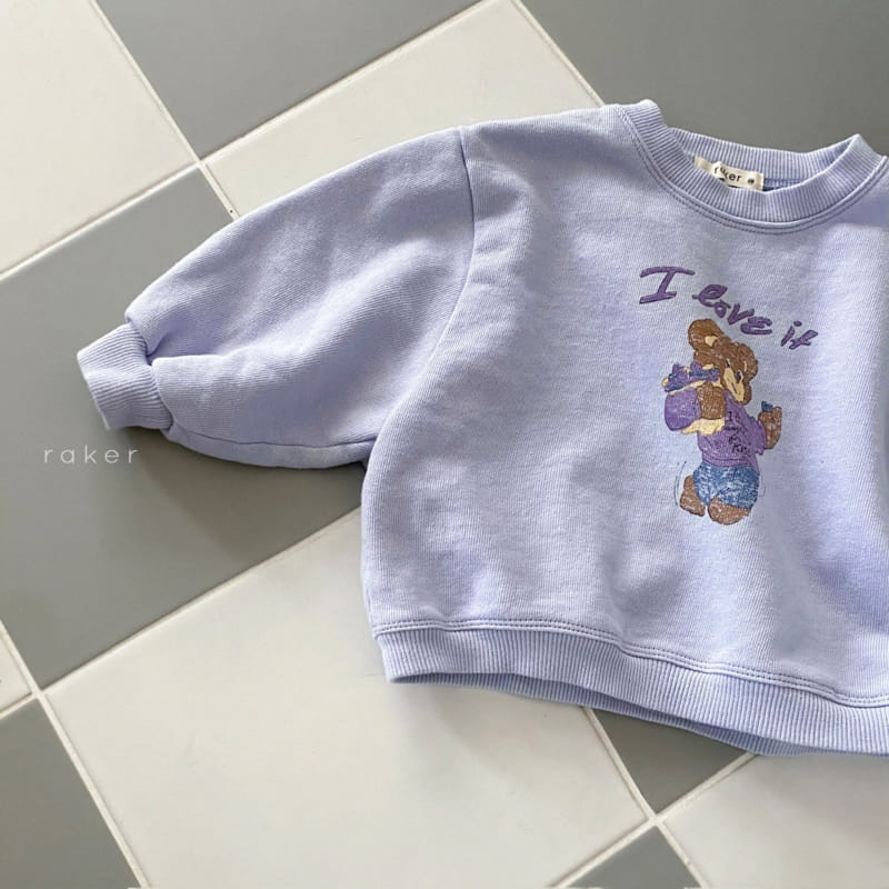 Raker - Korean Children Fashion - #designkidswear - Candy Bear Stripes Sweatshirt - 3