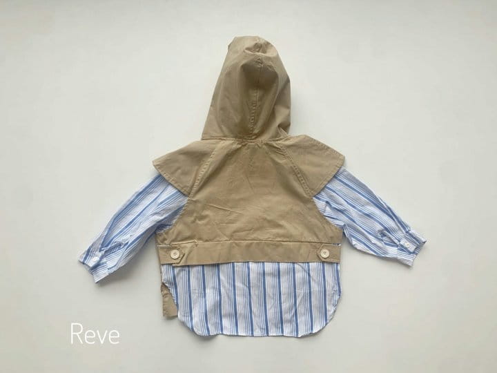 Reve Kid - Korean Children Fashion - #magicofchildhood - Layered Hoody Shirt