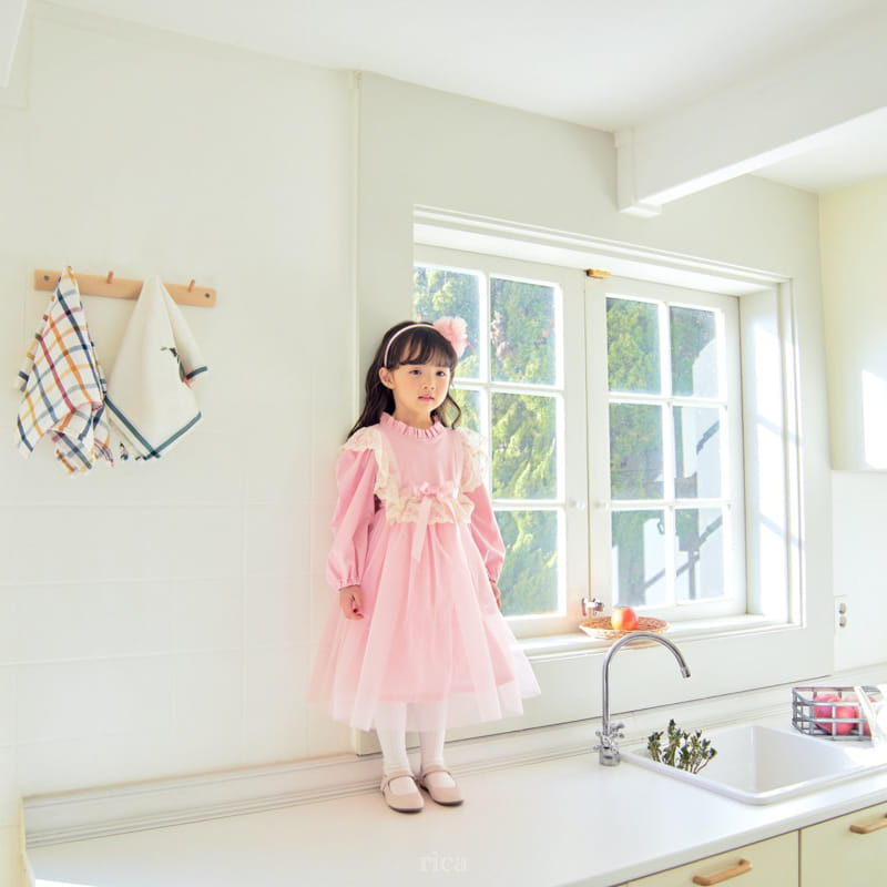 Rica - Korean Children Fashion - #childrensboutique - Princess One-piece
