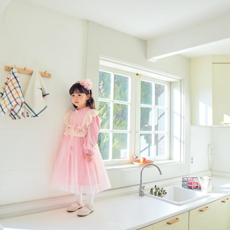 Rica - Korean Children Fashion - #designkidswear - Princess One-piece - 2