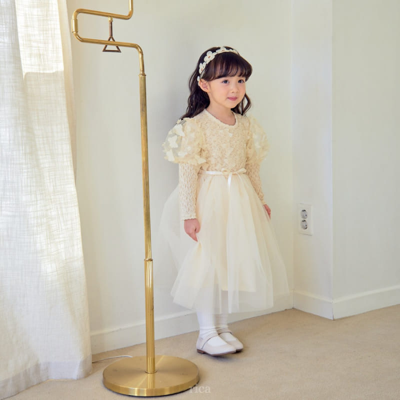 Rica - Korean Children Fashion - #kidsshorts - Butter Flower One-piece - 9