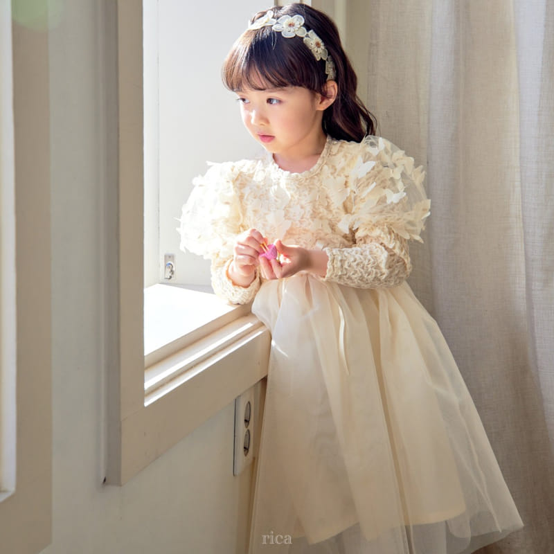 Rica - Korean Children Fashion - #kidzfashiontrend - Butter Flower One-piece - 11
