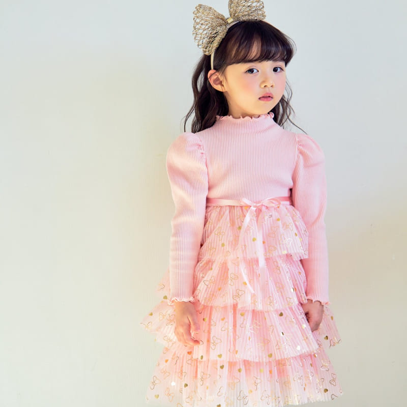 Rica - Korean Children Fashion - #minifashionista - Love Me One-piece - 3