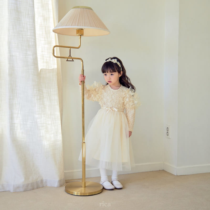 Rica - Korean Children Fashion - #minifashionista - Butter Flower One-piece