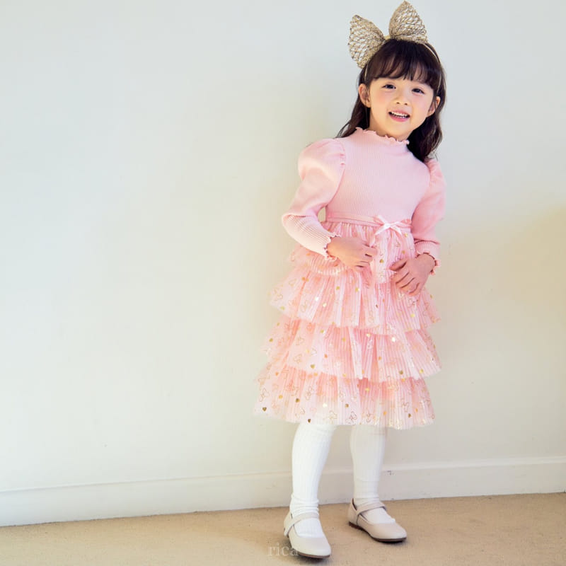 Rica - Korean Children Fashion - #minifashionista - Love Me One-piece - 4