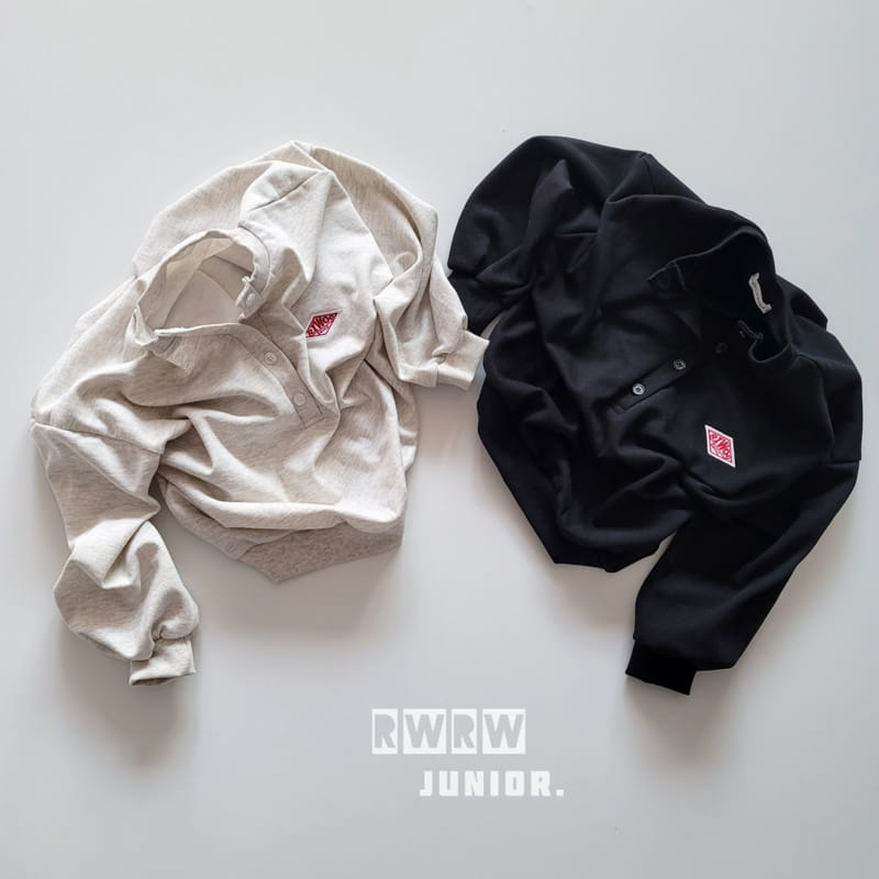 Riwoo Riwoo - Korean Junior Fashion - #Kfashion4kids - Button Sweatshirt - 7