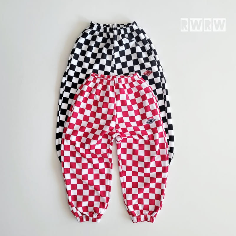 Riwoo Riwoo - Korean Junior Fashion - #childrensboutique - RW Check Wide Pants - 3