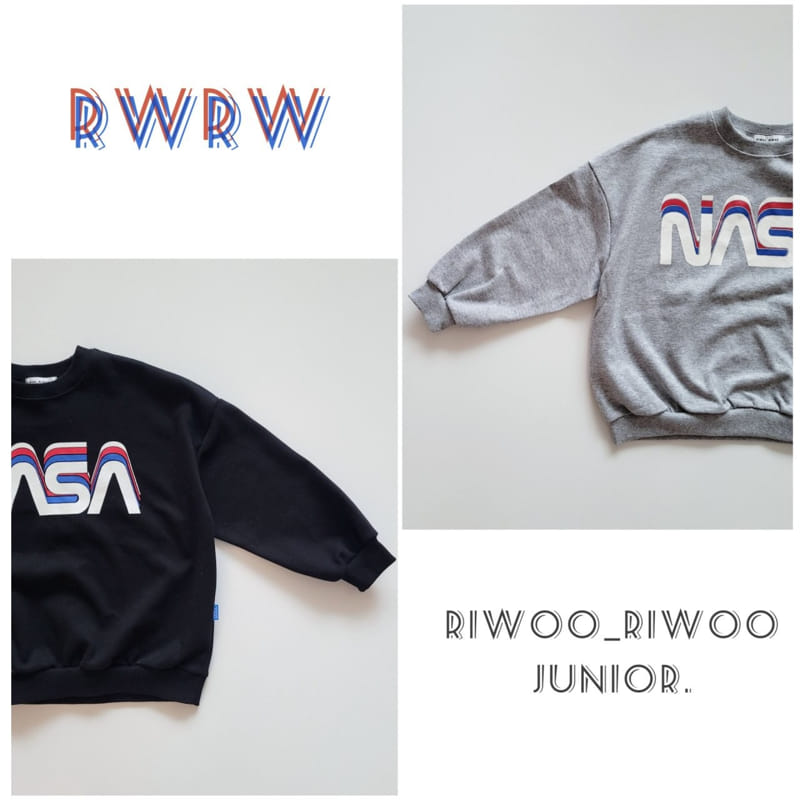 Riwoo Riwoo - Korean Junior Fashion - #childrensboutique - NASA Sweatshirt - 11