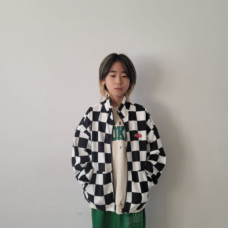 Riwoo Riwoo - Korean Junior Fashion - #designkidswear - Riwoo Check Jumper - 7
