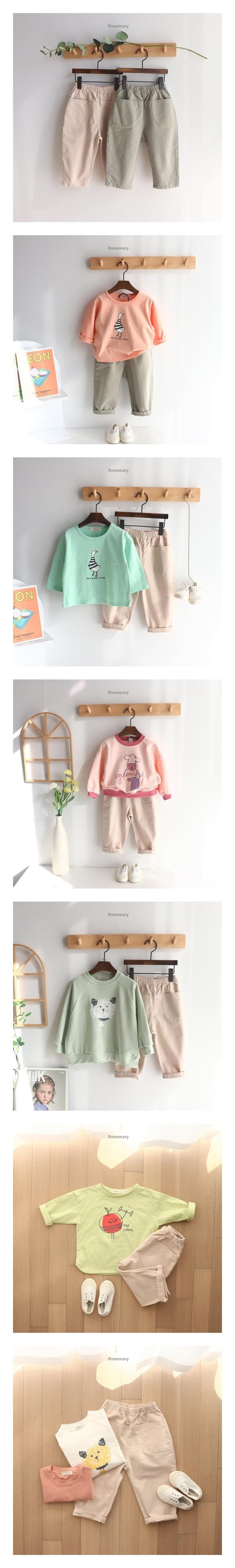Rosemary - Korean Children Fashion - #childrensboutique - Span Lime Pants