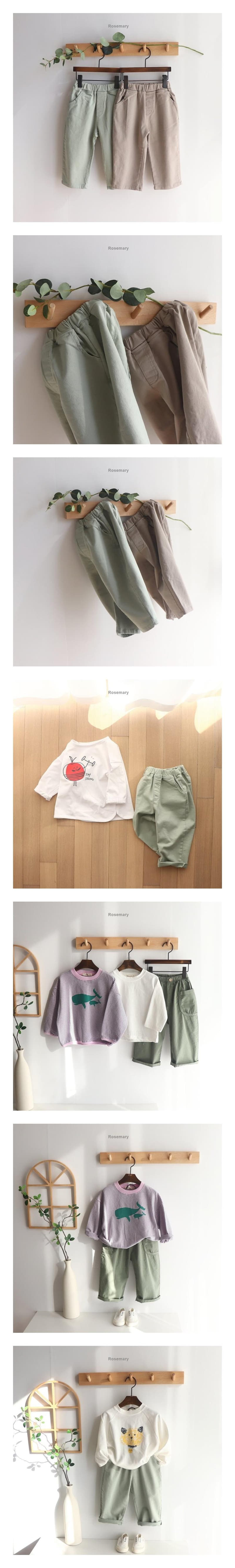 Rosemary - Korean Children Fashion - #stylishchildhood - Span Smart Pants