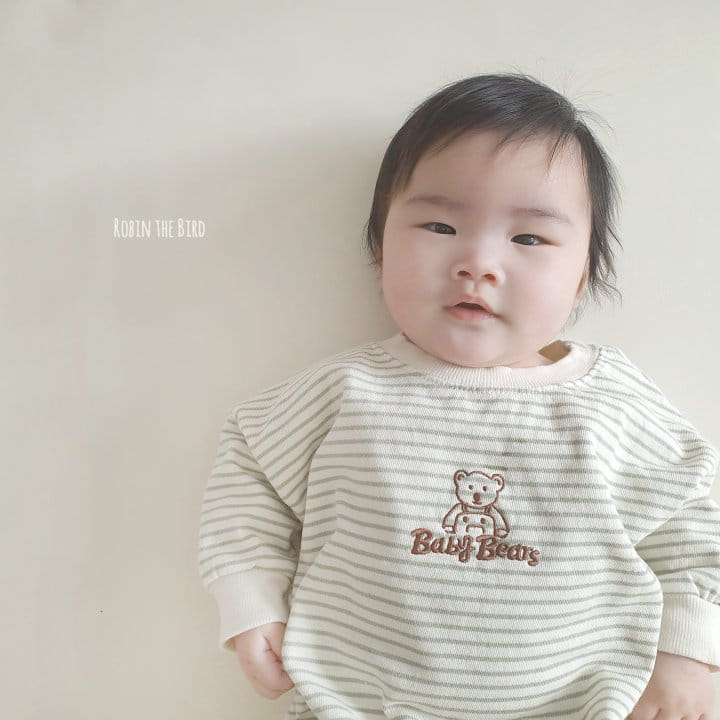 Saerobin - Korean Children Fashion - #childofig - Stripes Terry Jumpsuit - 8