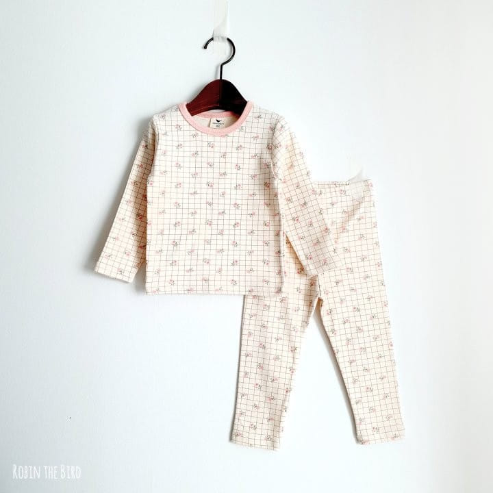 Saerobin - Korean Children Fashion - #kidsstore - Check Flower Easywear - 2