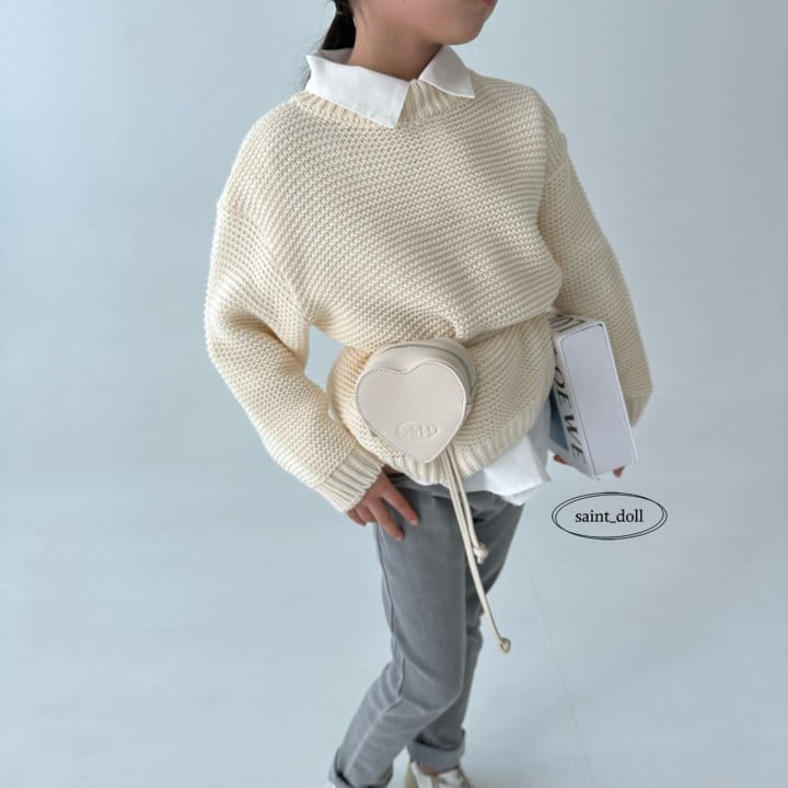 Saint Doll - Korean Children Fashion - #Kfashion4kids - Heart Bag - 10