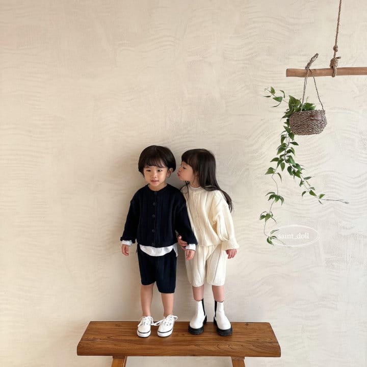 Saint Doll - Korean Children Fashion - #childofig - Knit Shorts - 3