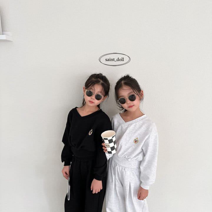 Saint Doll - Korean Children Fashion - #childofig - Simple V Sweatshirt with Mom - 10