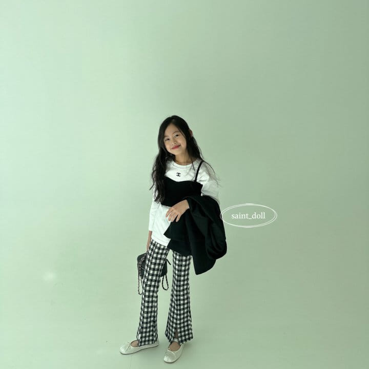 Saint Doll - Korean Children Fashion - #childofig - Check Pants - 5