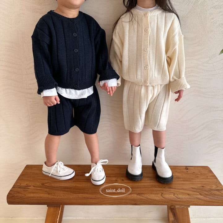 Saint Doll - Korean Children Fashion - #designkidswear - Knit Shorts - 5