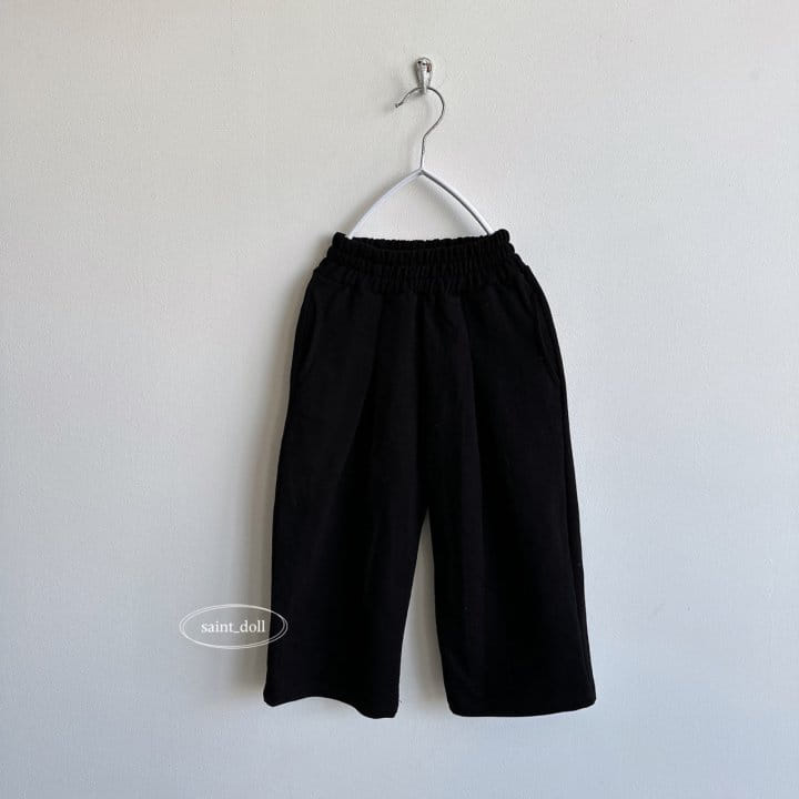 Saint Doll - Korean Children Fashion - #designkidswear - Front Wrinkle Pants with Mom - 3