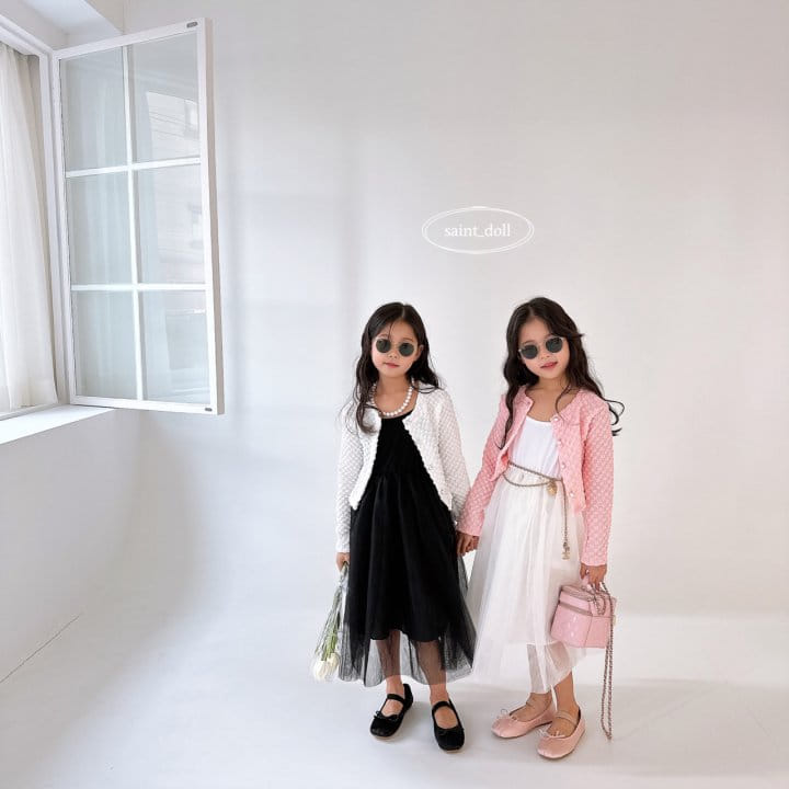 Saint Doll - Korean Children Fashion - #discoveringself - Pearl Cardigan - 5