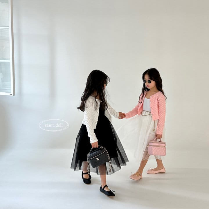 Saint Doll - Korean Children Fashion - #fashionkids - Pearl Cardigan - 6