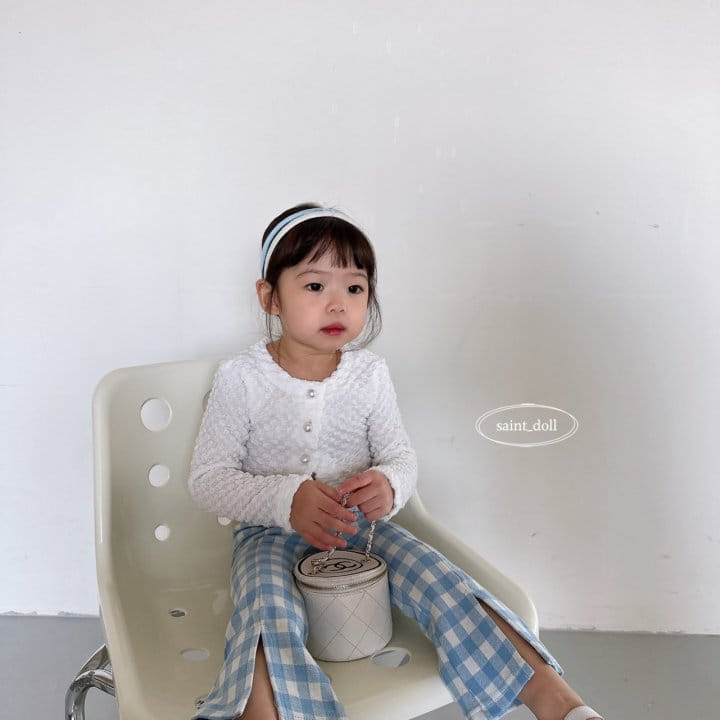 Saint Doll - Korean Children Fashion - #kidsshorts - Check Pants - 11