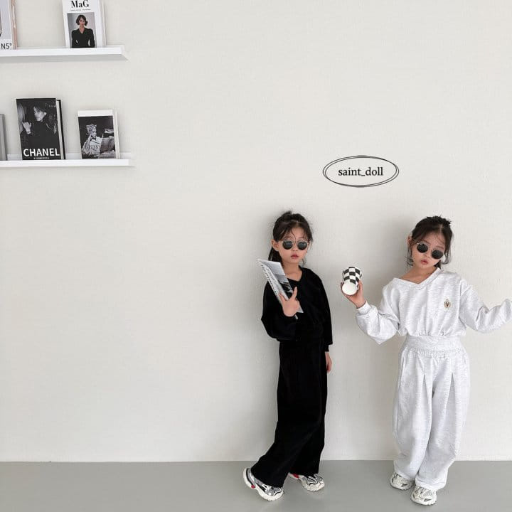 Saint Doll - Korean Children Fashion - #kidsshorts - Front Wrinkle Pants with Mom - 6