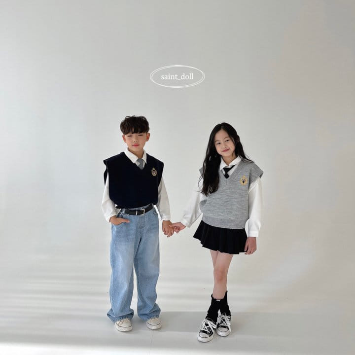 Saint Doll - Korean Children Fashion - #kidzfashiontrend - Simple Shirt - 7