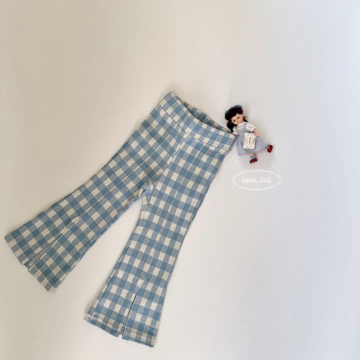 Saint Doll - Korean Children Fashion - #littlefashionista - Check Pants