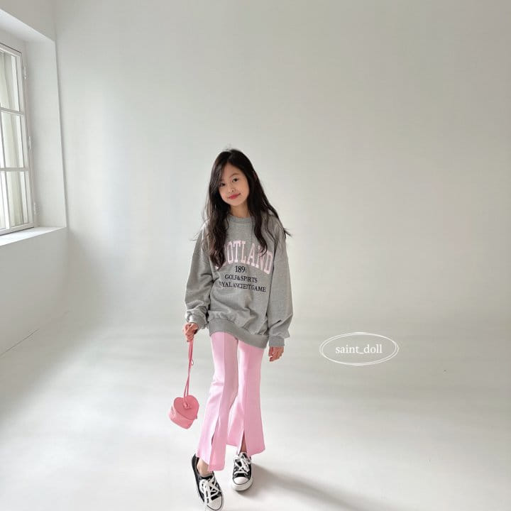 Saint Doll - Korean Children Fashion - #prettylittlegirls - Slit Pants - 5