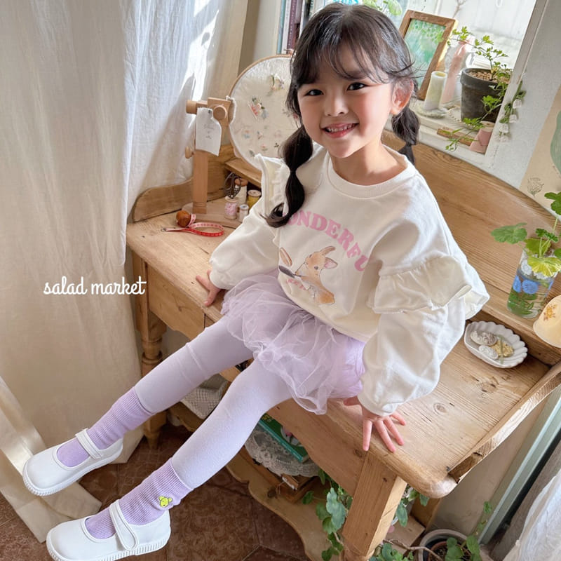Salad Market - Korean Children Fashion - #childofig - Cooking Rabbit Sweatshirt - 8