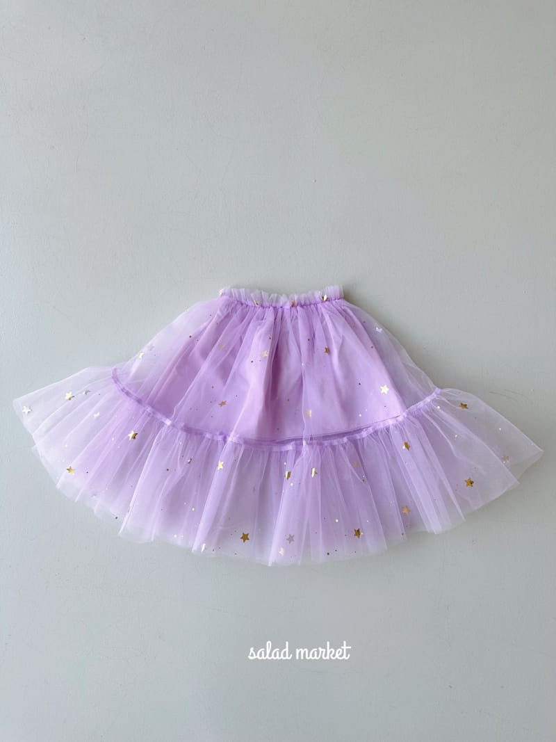 Salad Market - Korean Children Fashion - #childofig - Star Tutu Skirt - 2
