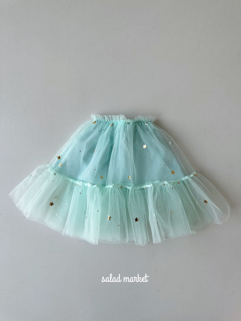 Salad Market - Korean Children Fashion - #childrensboutique - Star Tutu Skirt - 3