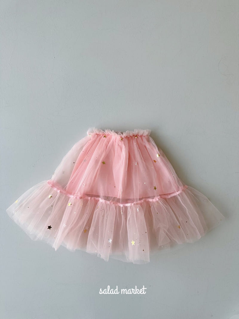 Salad Market - Korean Children Fashion - #childrensboutique - Star Tutu Skirt - 4